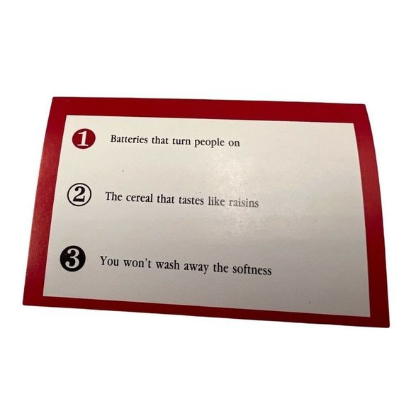 1988 Adverteasing Board Game Of Slogans Commercials & Jingles Complete Trivia - Picture 5 of 11